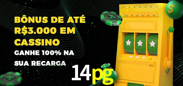 14pg melhor bônus de depósito